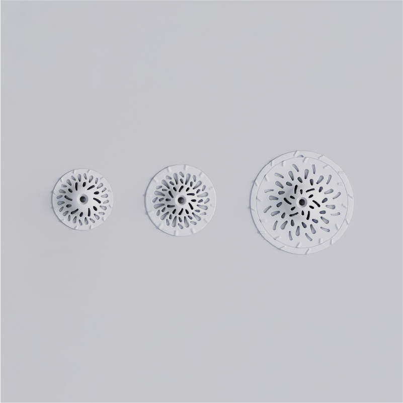 [mieloo design] HUROYAMA Hair Catcher S Simply Gray, , large