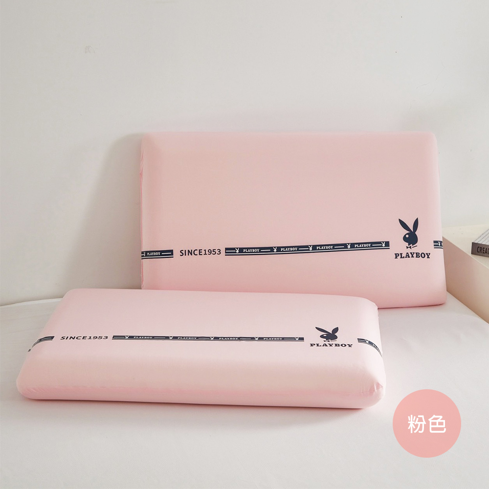 【PLAY BOY】零壓力涼感慢回彈記憶枕(止鼾枕/釋壓支撐/透氣好眠/太空記憶棉)粉色, , large