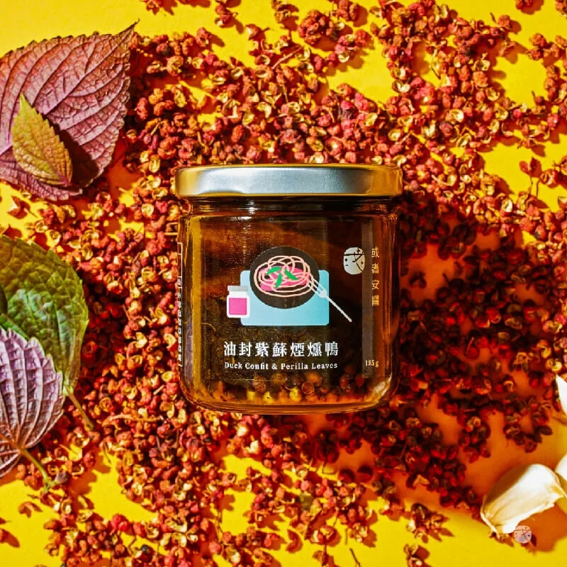 [或者安醬]油封紫蘇煙燻鴨, , large