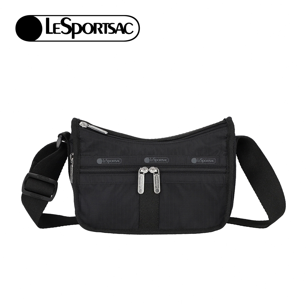 Lesportsac Small Everyday Bag 小型斜背包 側背包 隨身包 送禮 禮物 推薦 女包(永恆黑), , large