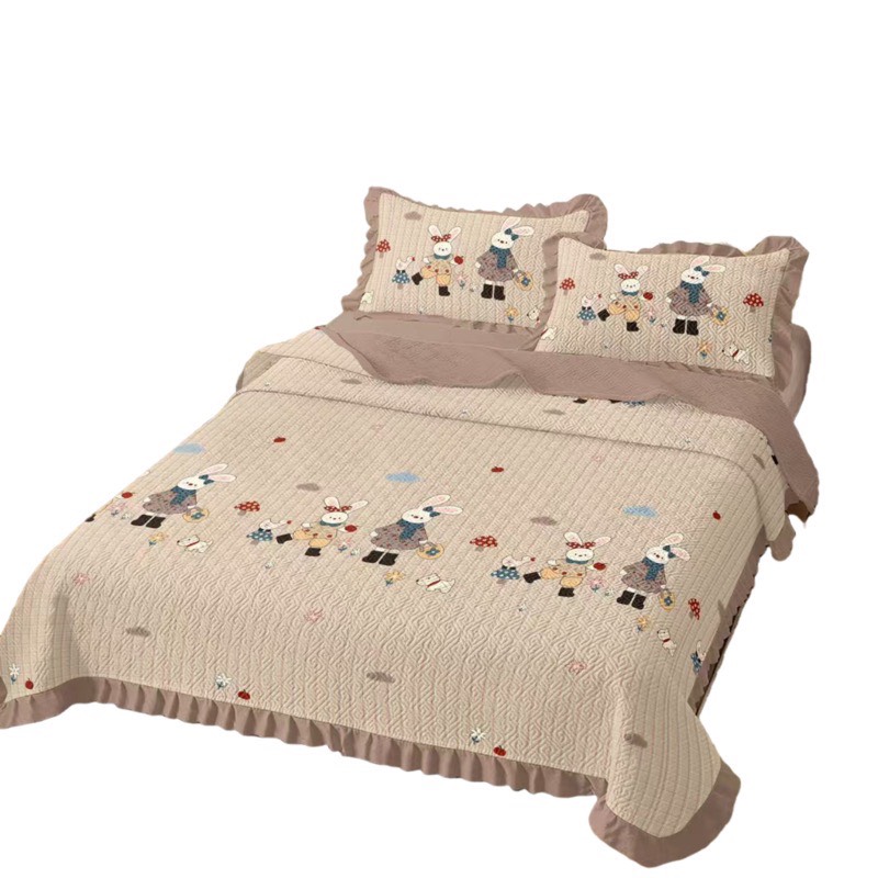 QUILTED COVERLET, , large