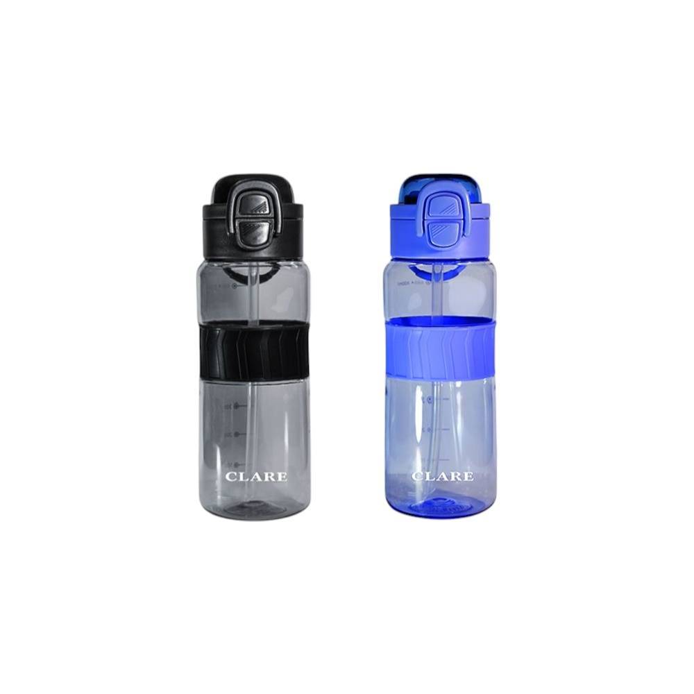 CLARE 可蕾爾 彈跳運動吸管壺兒童水壺直飲水壺運動水壺 湖藍色800CC-Leidea樂德兒, , large