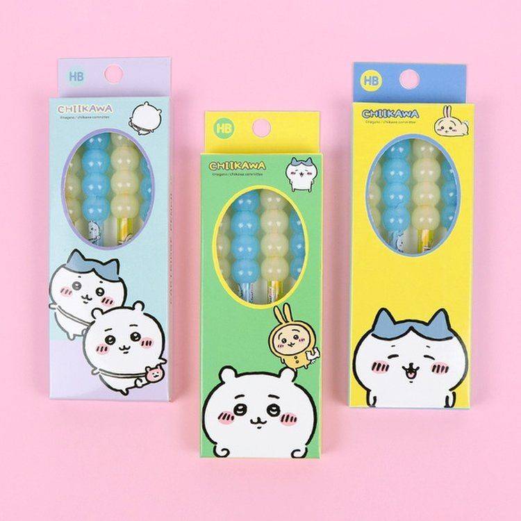 Chiikawa – No-Sharpen Pencils 4-Pack × 6 Boxes (Korea Exclusive) “Perfect Birthday Gift Choice, , large