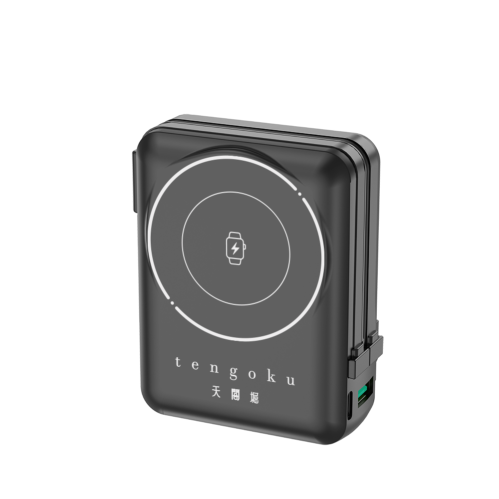 【tengoku天閤堀】九合一磁吸防爆固態電芯行動電源10000mAh, , large