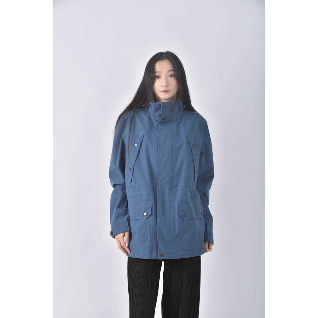 (L) aigie防風藍色外套二手衣, , large