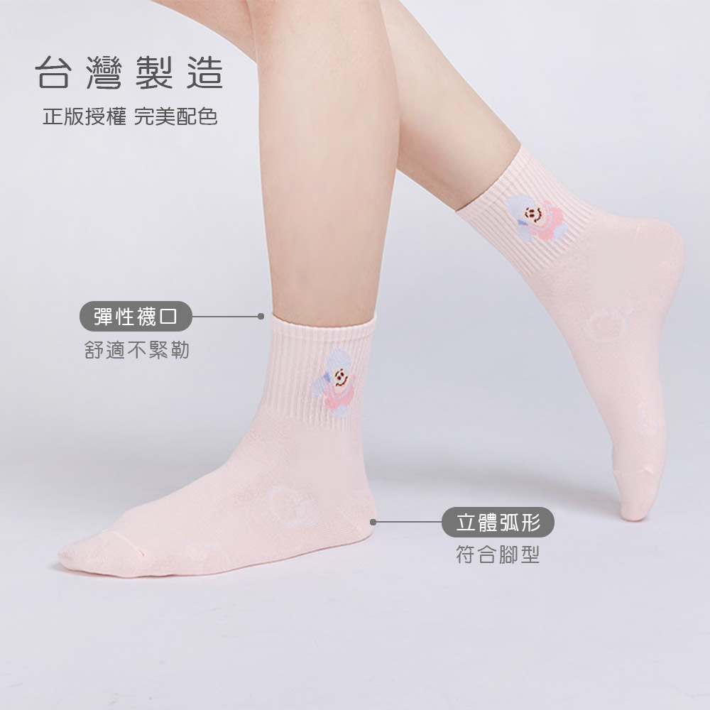 (多款)迪士尼 牡蠣寶寶長襪【旺達棉品】LU-A303, , large