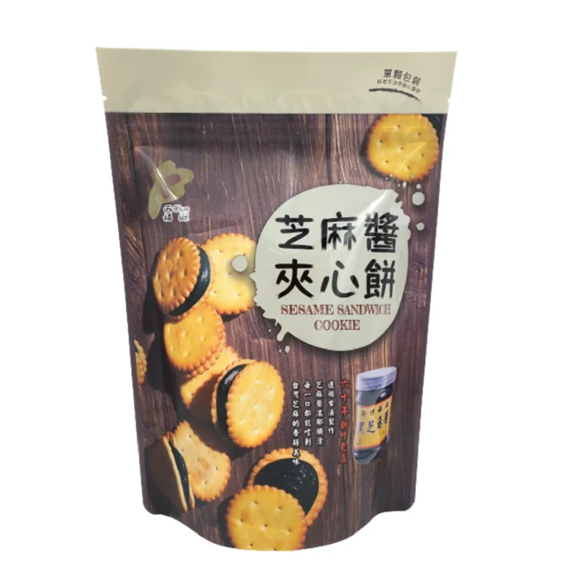 [泓俐]福源芝麻醬夾心餅135g, , large