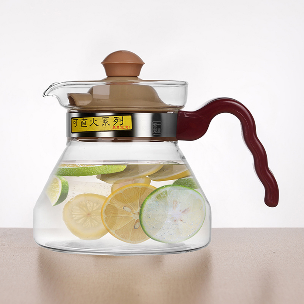 【GlassKing】FH-001 耐熱直火壺 耐熱玻璃壺 泡茶壺 咖啡壺 開水壺 養生壺 分享壺, , large