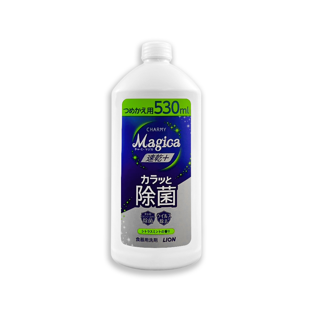 LION CHARMY Magica Dishwashing Liquid 530ml Green, , large