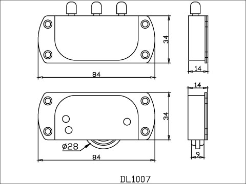 Heavy Duty Sliding Door Wheels, , large