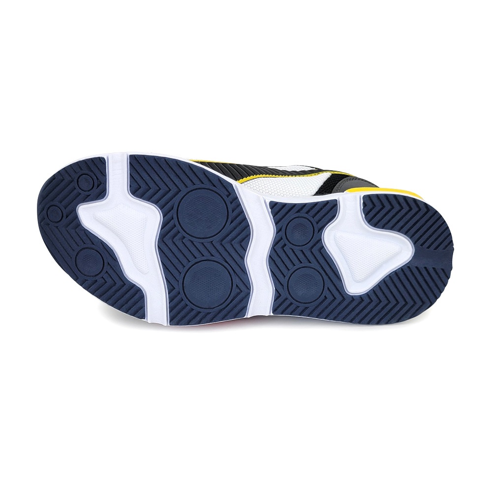 DIADORA迪亞多那 經典復古潮流童鞋 童運動鞋 魔鬼氈 寬楦 康特杯 輕量 吸震 減壓 抗菌 除臭 防滑 黑白 白粉, , large