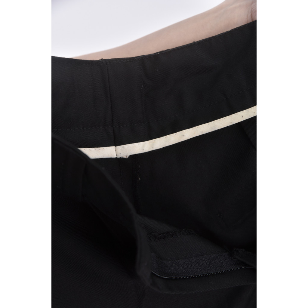 (L) 高腰質感燈籠黑色短褲二手衣, , large
