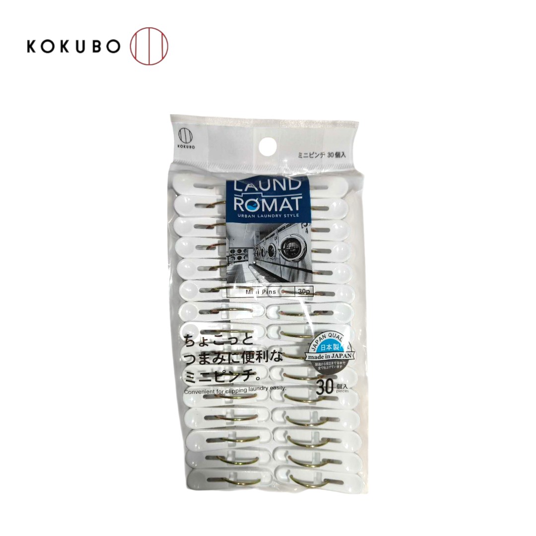 【HIYASU日安工坊】KOKUBO 迷你曬衣夾30入, , large