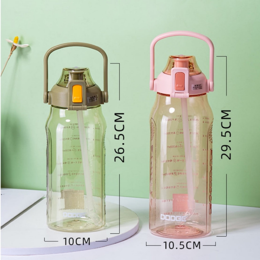 【H&R安室家】Dodge 道奇Tritan大容量彈蓋水壺 運動水壺1500ml(H30), , large