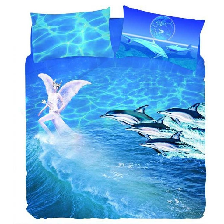 【精靈工廠】水精靈雙人四件套床包組B0383-1B0384-2, , large