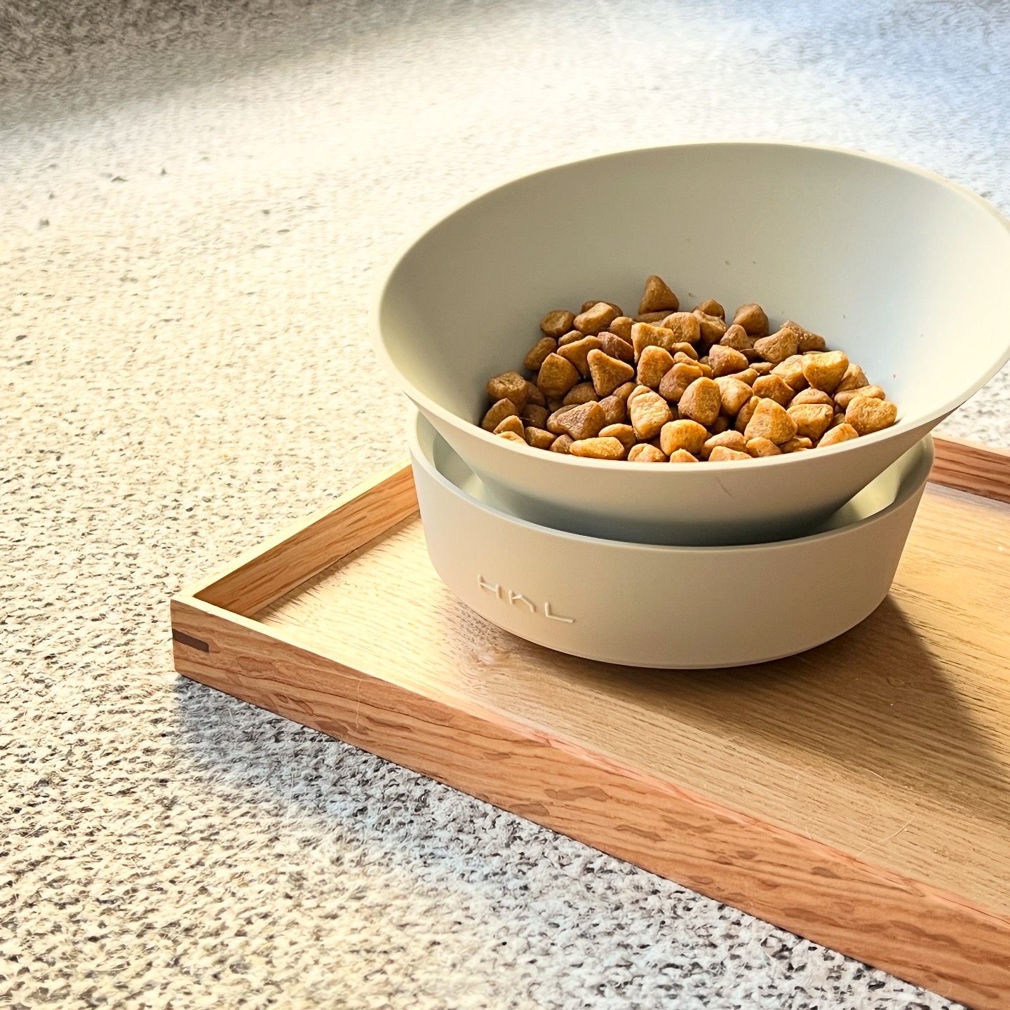 [HhL] MASTER BOWL-Ant-Proof Pet Bowl / Two Bowl (G+G), , large