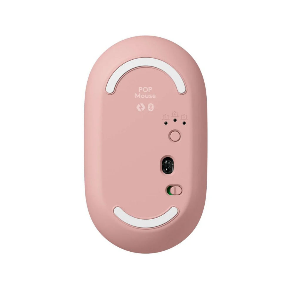 【 Logitech 羅技 】POP MOUSE 玫瑰粉 無線 藍牙 滑鼠, , large