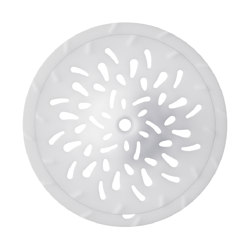 [mieloo design] HUROYAMA Hair Catcher S Simply Gray, , large