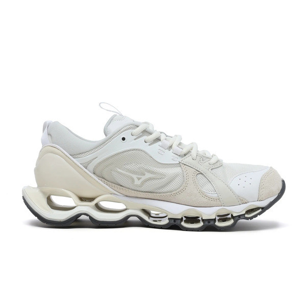 Mizuno Wave Prophecy β2 男女 慢跑鞋 運動 休閒 復古 日常 舒適 米 [D1GA235001], , large