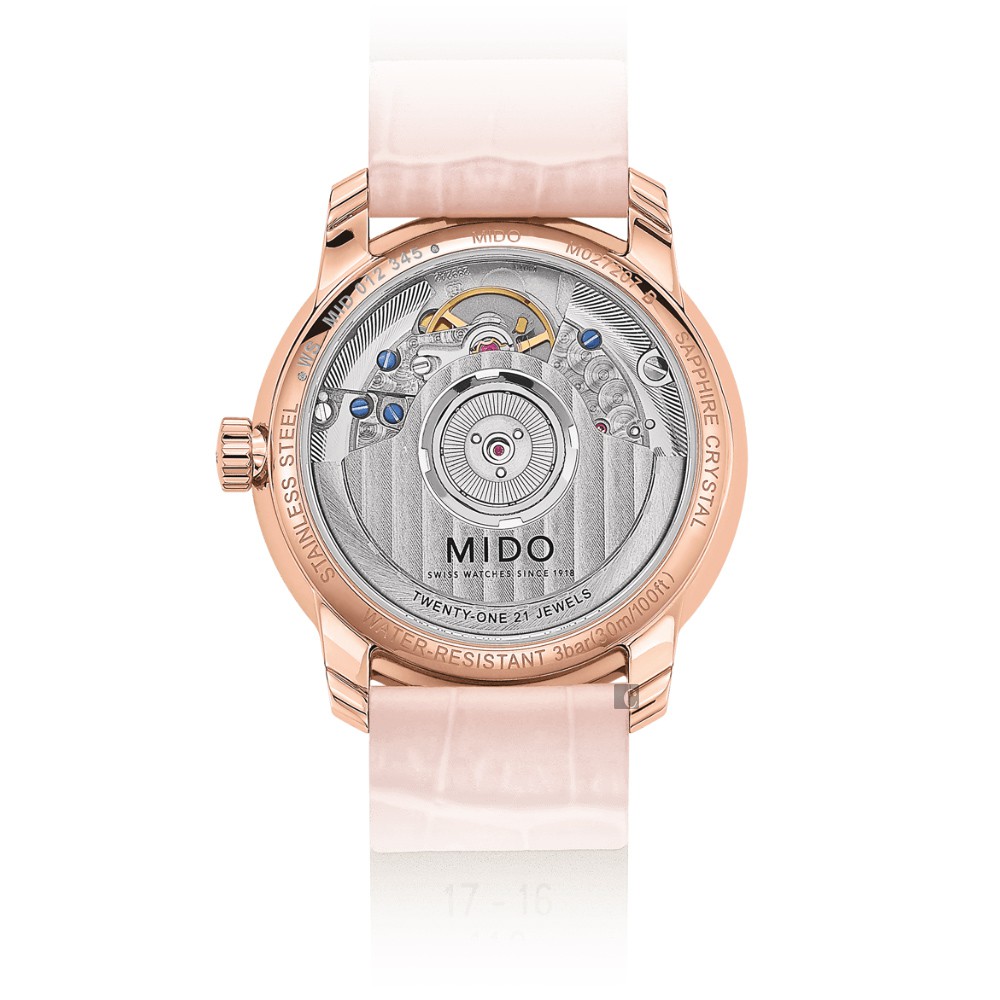 MIDO 美度 Baroncelli Heritage 機械女錶-29mm  M0272073601000, , large