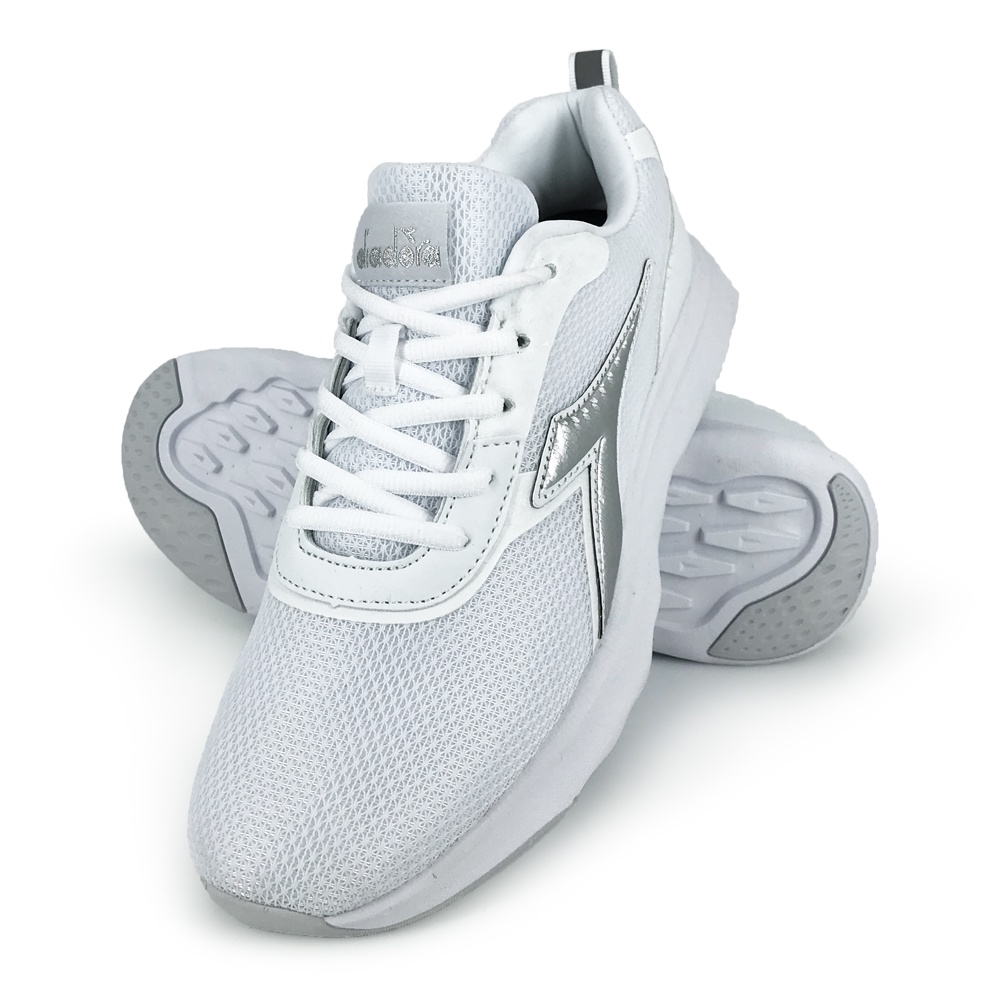 DIADORA迪亞多那 生活時尚運動鞋 男運動鞋 男鞋 反光 電繡 透氣 散熱 Q彈 減壓 彈力 輕量 止滑 黑 白, , large