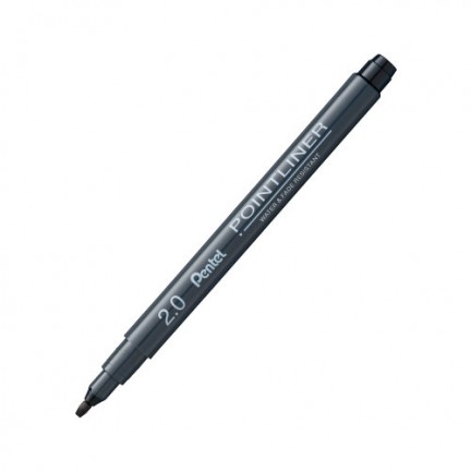 【 Pentel 飛龍 】POINTLINER 代針筆 12支/盒 S20P   -  多款可選, , large