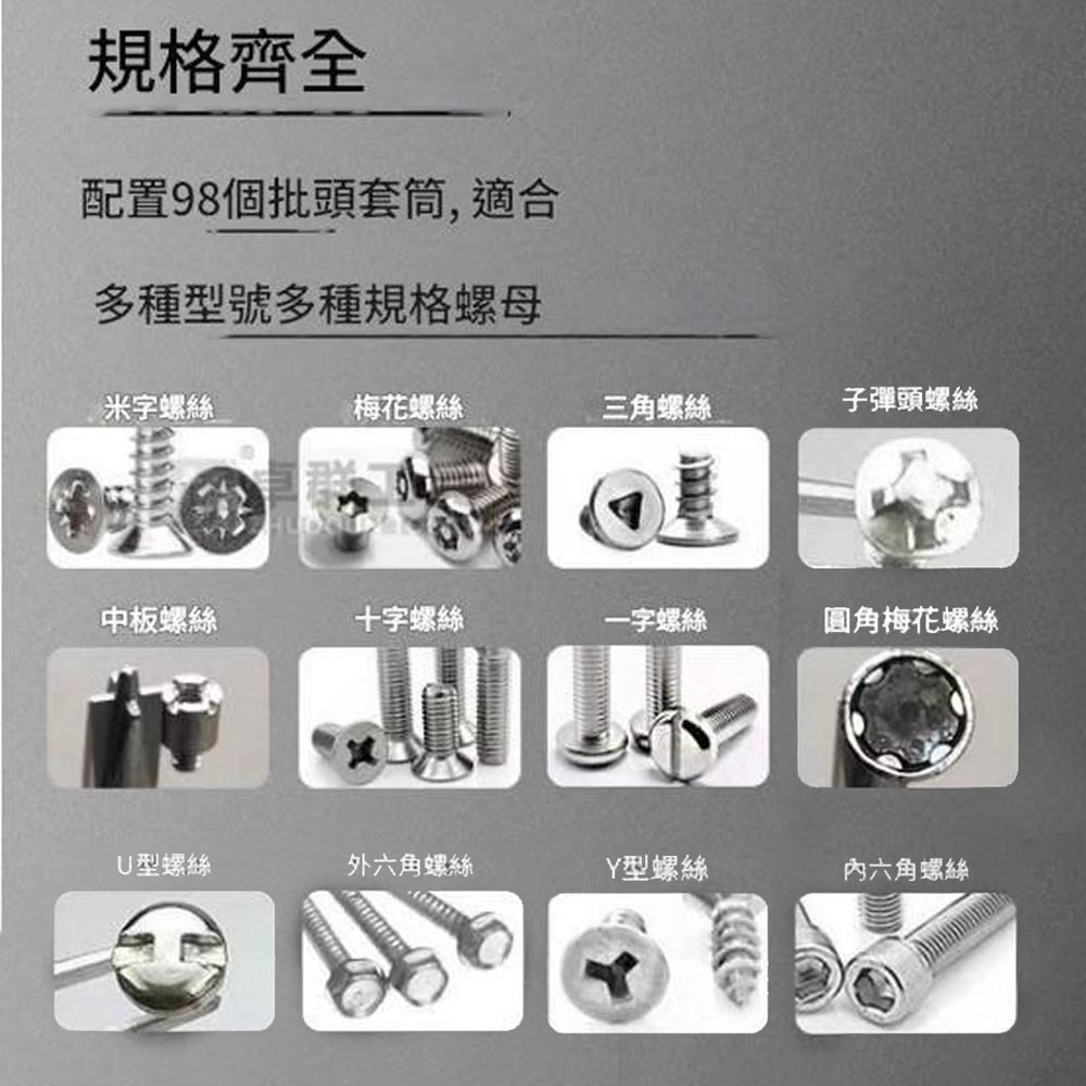 Multi-functional 115-in-1 screwdriver, , large