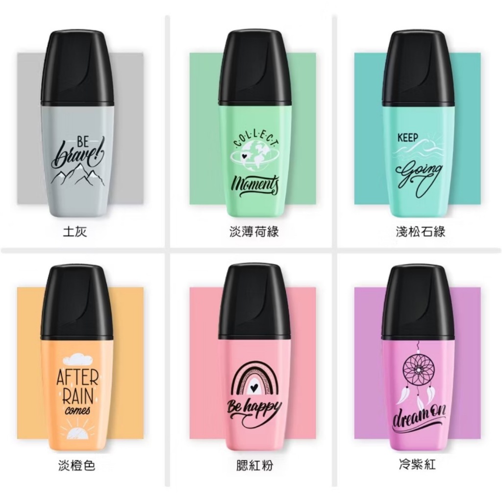 【德國天鵝STABILO】BOSS MINI Pastellove Edition 波士馬卡龍色迷你螢光筆 好攜帶輕巧ST0703-49, , large