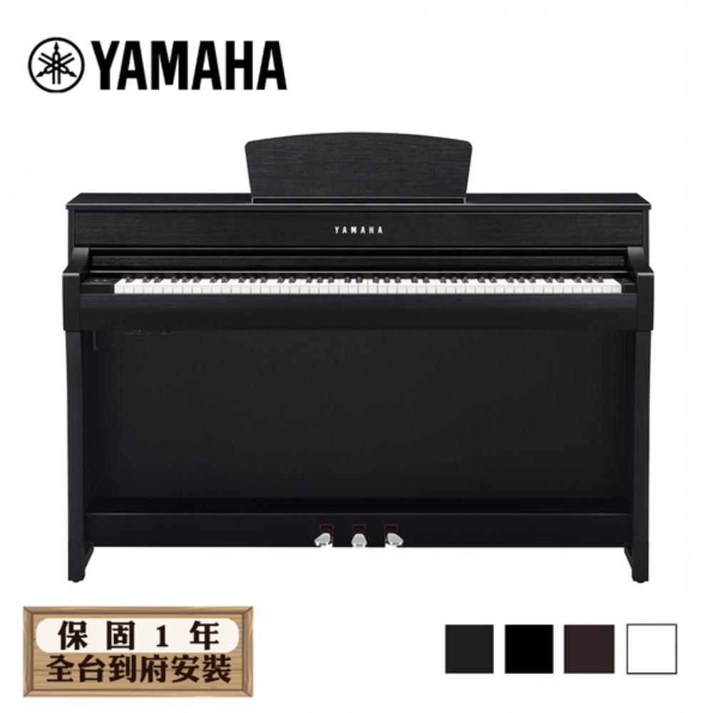 【到府安裝】YAMAHA CLP-735 數位電鋼琴 88鍵 多色款【敦煌樂器】, , large