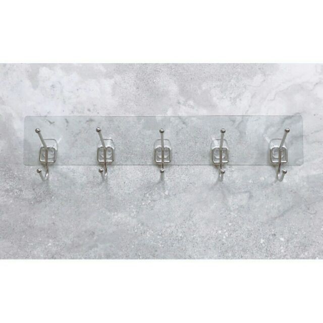 [Beargood sticker] 10-Hook Clothes Rack (304 Stainless Steel), , large