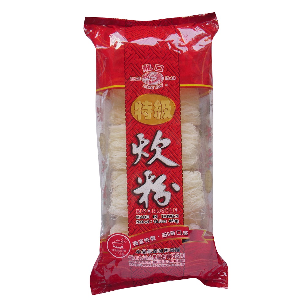 Long Kow Hsin Zu Rice Noodle450g, , large