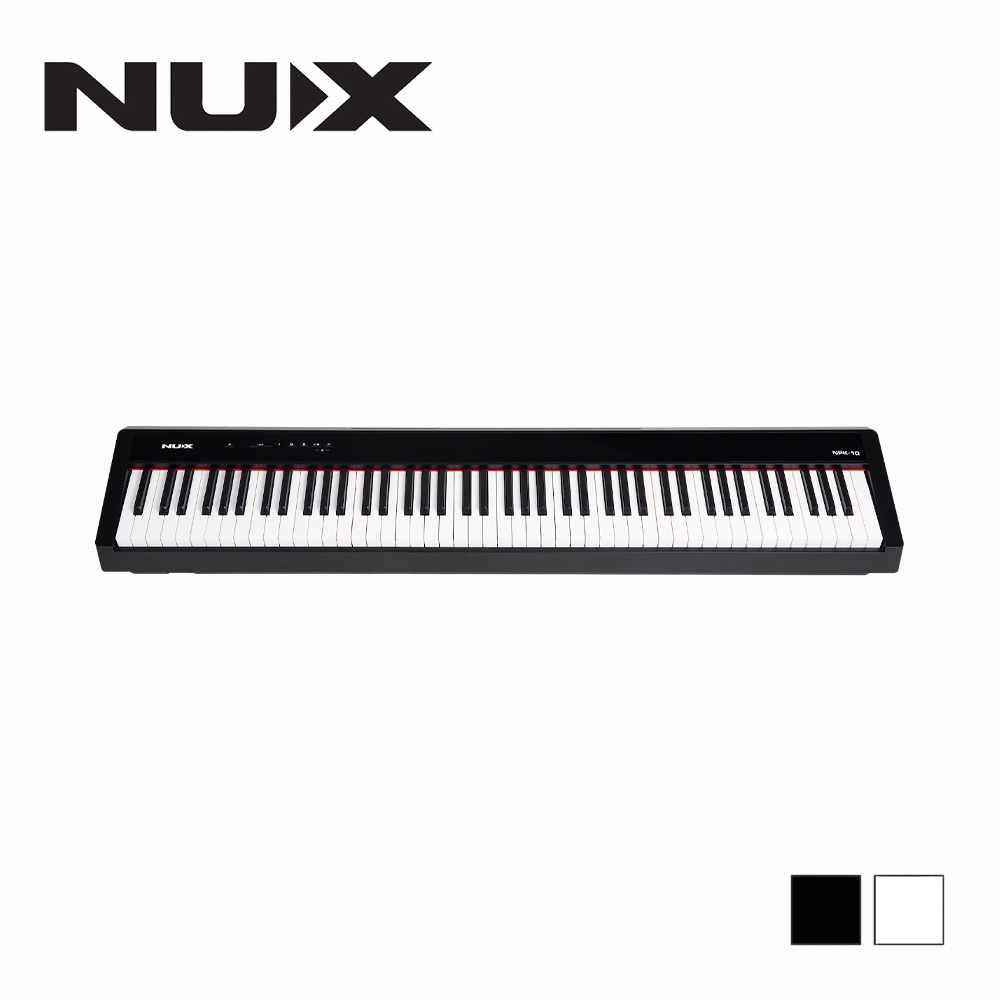 NUX NPK-10 88鍵數位電鋼琴 黑/白款【敦煌樂器】, , large