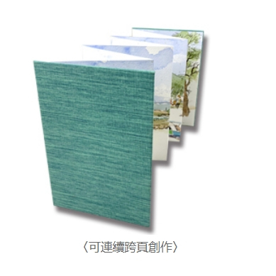 普思AP 【遵爵】全棉冊頁風琴本溪-細紋/中粗細紋-藍紋Z4921572C, , large