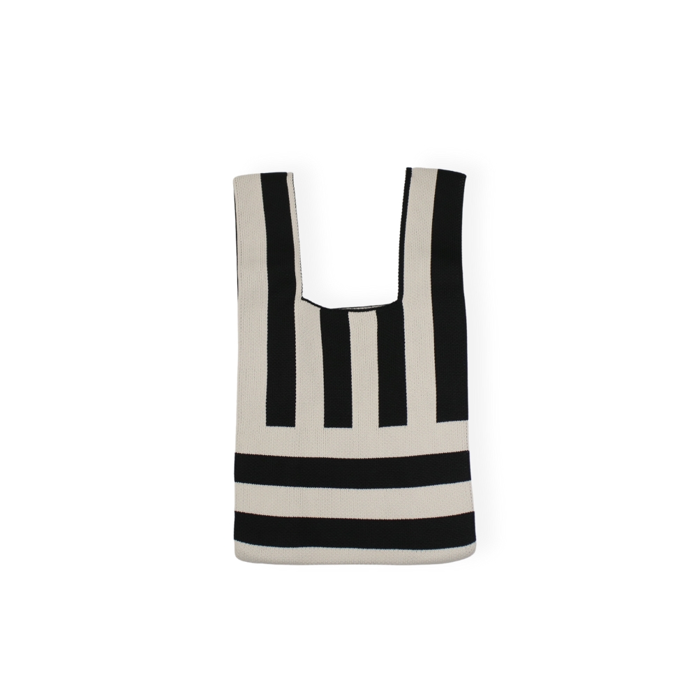 【YUN SELECT】 Knitted handbag, , large