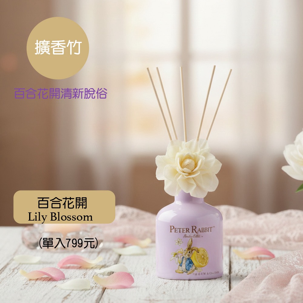 【世豐】【Peter Rabbit 比得兔】療癒擴香200ml ( 年前促銷價-藍色), , large