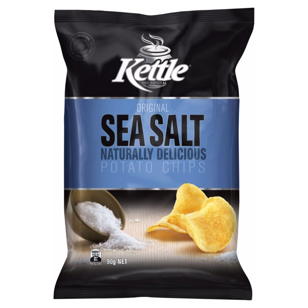 Kettle Original Sea Salt Chips, , large