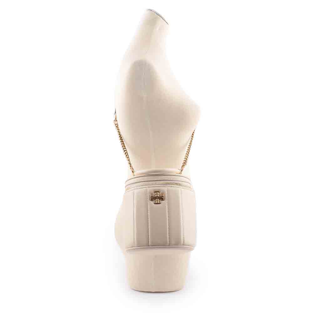 Tory Burch Kira 直條縫線皮革手提/斜背二用化妝箱/乳酪白, , large
