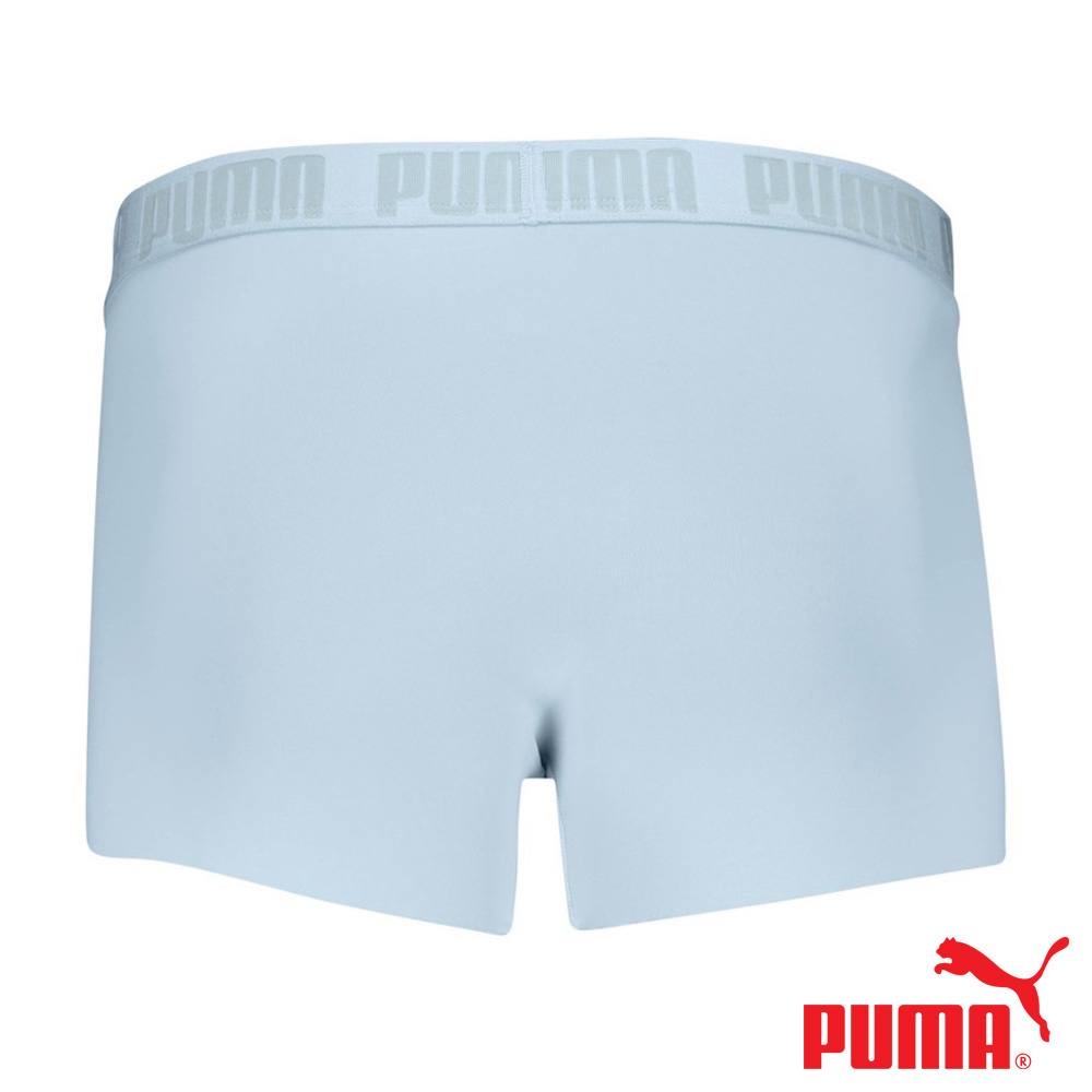 PUMA 涼感內褲 3件組 彪馬 跳豹 男內褲 冰絲內褲 平口內褲 涼感 彈力 貼身 透氣 抗菌 無痕 灰 淺灰 淺藍, 灰/淺灰/淺藍,XL, large