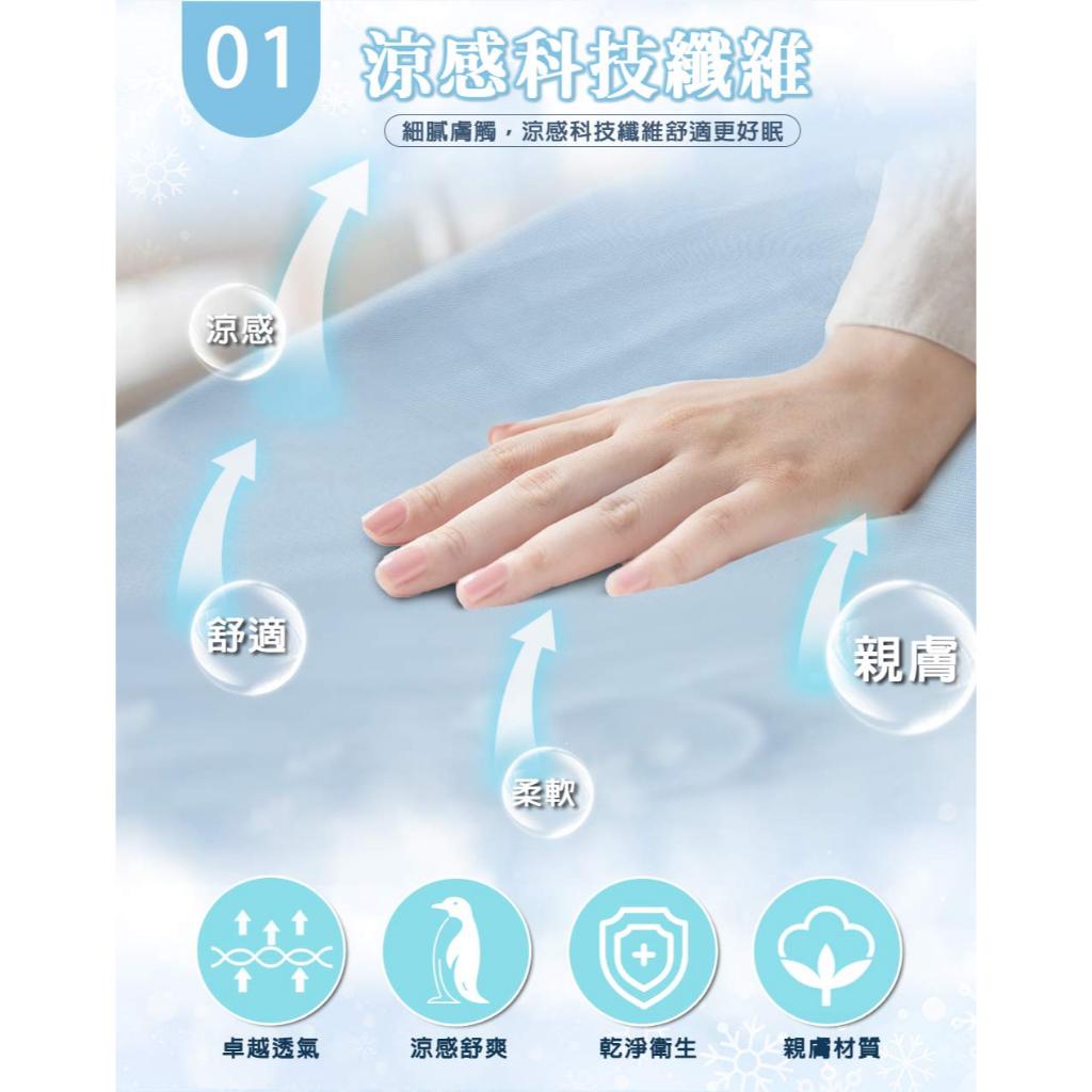 【日本旭川】夏日好眠 涼感 降溫 超導冰感石墨烯能量 好眠涼涼被, , large