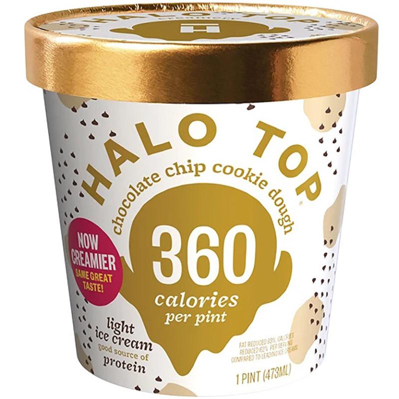 Halo Top Chocolate Chip Cookie Dough ice, , large