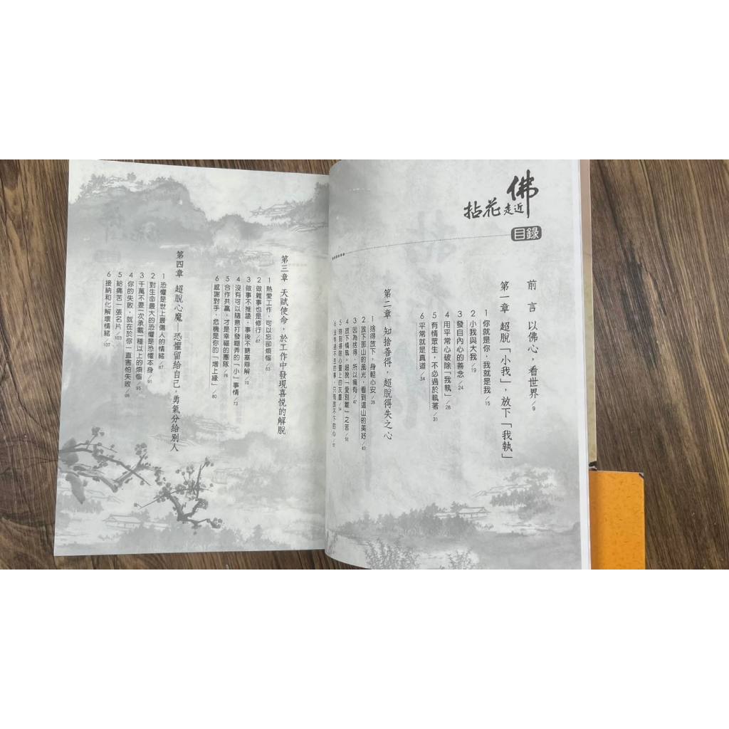 《南門書局》風雲心靈雞湯佛學合輯共5冊～～心雲投影／一花一世界／拈花走進佛／佛心流慧泉／一念一清淨, , large