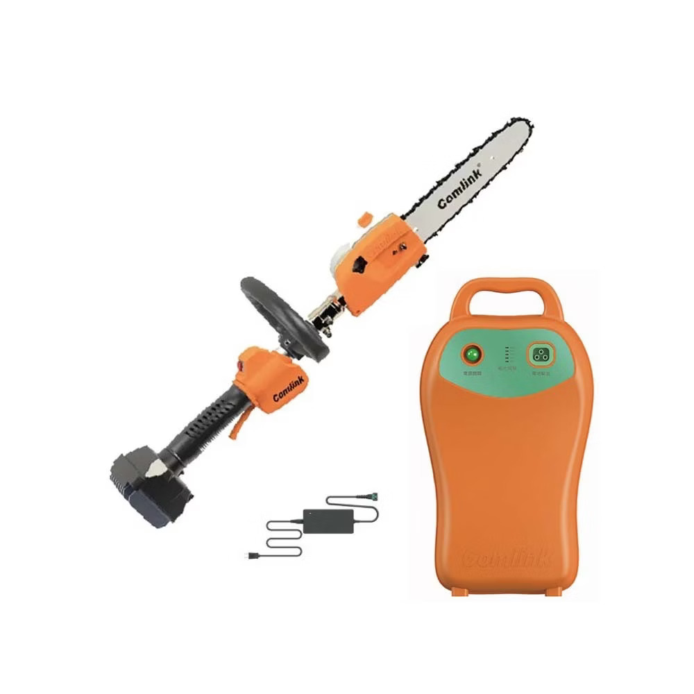 BLDC Donglin Professional Rechargeable Cordless Chainsaw CK-400 + Charger + V7-30Ah Battery, , large