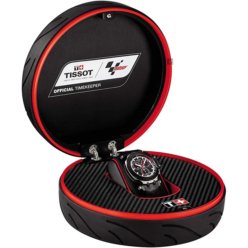 TISSOT天梭 T-RACE MOTOGP 2020 限量賽車錶-43mm  T1154172705101, , large