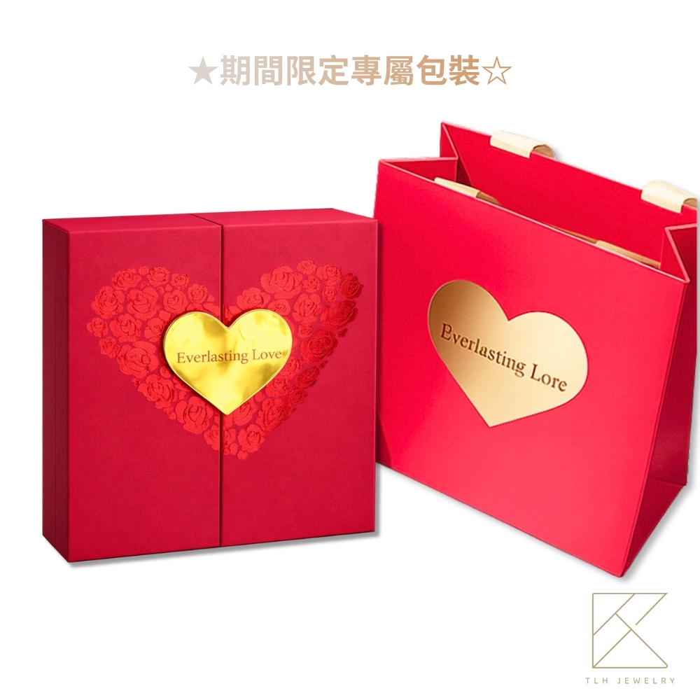 【TLH】母親節限定 黃金墜手鍊 純金999 十全十美 約重0.05錢&plusmn;0.01 贈母親節禮盒包裝, , large