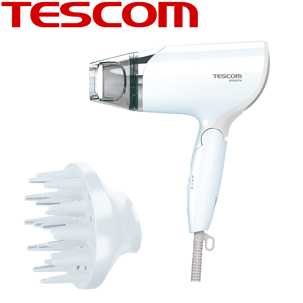 [誠貫]TESCOM 雙電壓負離子吹風機BID392TW, , large