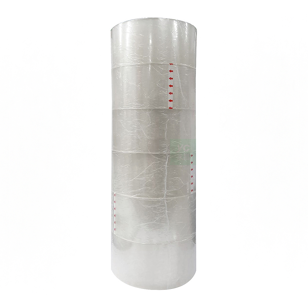 【炎洲】飛雁 透明 封箱 膠帶 OPP透明膠帶 2吋 48mmx90y 120捲 /箱 #804, , large