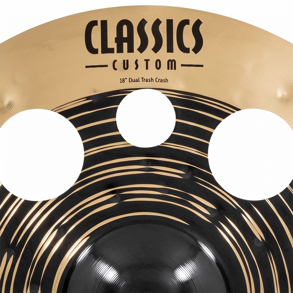 MEINL CC18DUTRC DUAL TRASH CRASH 18吋 效果銅鈸【敦煌樂器】, , large