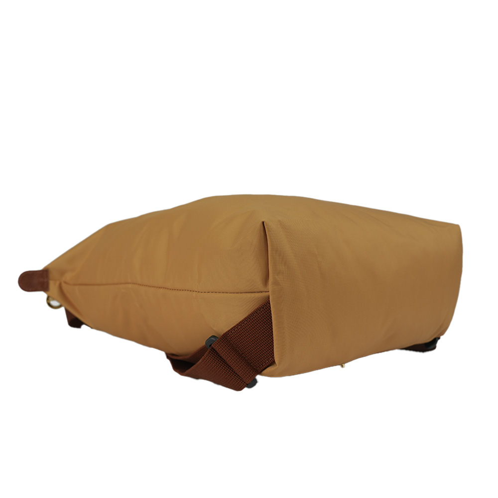 LONGCHAMP Le Pliage Original M 再生帆布中型折疊後背包/鹿皮色, , large