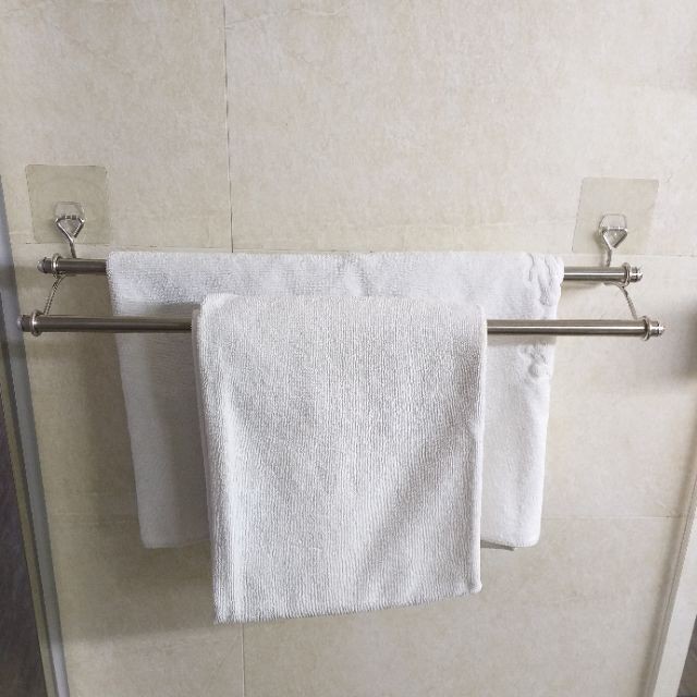 [Beargood sticker] 75cm Double Towel Bar (304 Stainless Steel), , large