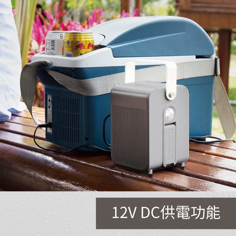 P100 手提式多功能儲能裝置器 可加裝太陽能板 LED燈 備用電源 停電救星, , large